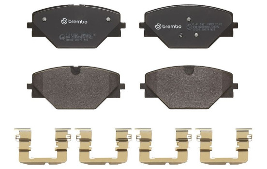 Brake pad set, disc brake P 44 032 Brembo, Image 2