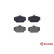 Brake Pad Set, disc brake P 46 001 Brembo, Thumbnail 3