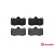 Brake Pad Set, disc brake P 47 001 Brembo, Thumbnail 2