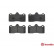 Brake Pad Set, disc brake P 47 002 Brembo, Thumbnail 3