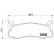 Brake Pad Set, disc brake P 49 005 Brembo, Thumbnail 2