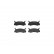 Brake Pad Set, disc brake P 49 005 Brembo