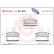 Brake Pad Set, disc brake P 49 010 Brembo, Thumbnail 3
