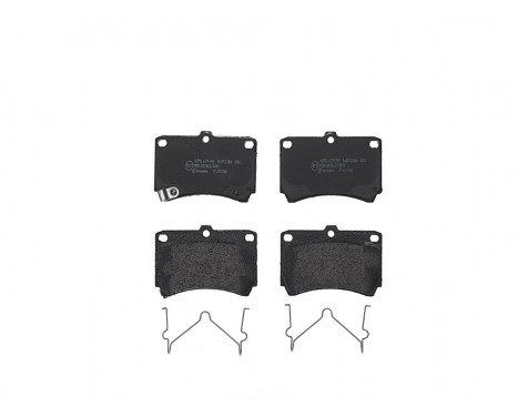 Brake Pad Set, disc brake P 49 016 Brembo