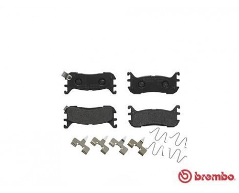 Brake Pad Set, disc brake P 49 021 Brembo, Image 2