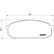 Brake Pad Set, disc brake P 49 022 Brembo, Thumbnail 2