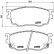 Brake Pad Set, disc brake P 49 026 Brembo, Thumbnail 2