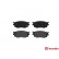 Brake Pad Set, disc brake P 49 026 Brembo, Thumbnail 3