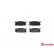 Brake Pad Set, disc brake P 49 030 Brembo, Thumbnail 3