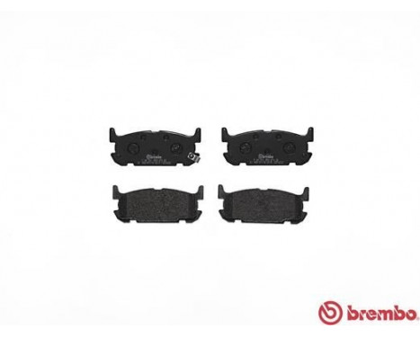 Brake Pad Set, disc brake P 49 031 Brembo, Image 2