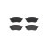 Brake Pad Set, disc brake P 49 033 Brembo, Thumbnail 3
