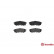 Brake Pad Set, disc brake P 49 042 Brembo, Thumbnail 3