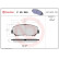 Brake Pad Set, disc brake P 49 045 Brembo, Thumbnail 3