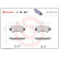 Brake Pad Set, disc brake P 49 047 Brembo, Thumbnail 3