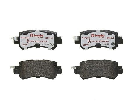 Brake pad set, disc brake P 49 047X Brembo, Image 4