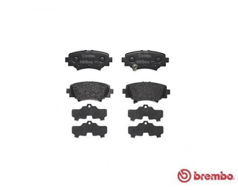 Brake Pad Set, disc brake P 49 049 Brembo, Image 3