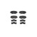 Brake Pad Set, disc brake P 49 049 Brembo, Thumbnail 3