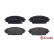 Brake Pad Set, disc brake P 49 050 Brembo