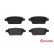 Brake Pad Set, disc brake P 49 051 Brembo, Thumbnail 2