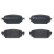 Brake Pad Set, disc brake P 49 063 Brembo