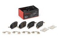 Brake pad set, disc brake P 49 067 Brembo