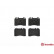 Brake Pad Set, disc brake P 50 022 Brembo, Thumbnail 2