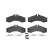 Brake Pad Set, disc brake P 50 028 Brembo, Thumbnail 3