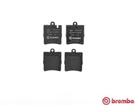 Brake Pad Set, disc brake P 50 033 Brembo, Image 2