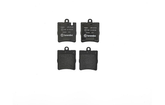 Brake Pad Set, disc brake P 50 033 Brembo, Image 3