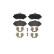 Brake Pad Set, disc brake P 50 035 Brembo, Thumbnail 3