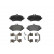 Brake Pad Set, disc brake P 50 036 Brembo