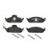 Brake Pad Set, disc brake P 50 039 Brembo