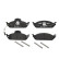 Brake Pad Set, disc brake P 50 039 Brembo, Thumbnail 2