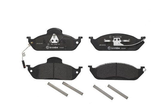 Brake Pad Set, disc brake P 50 039 Brembo, Image 2