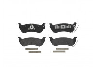 Brake Pad Set, disc brake P 50 040 Brembo