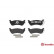 Brake Pad Set, disc brake P 50 040 Brembo, Thumbnail 3