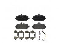 Brake Pad Set, disc brake P 50 047 Brembo