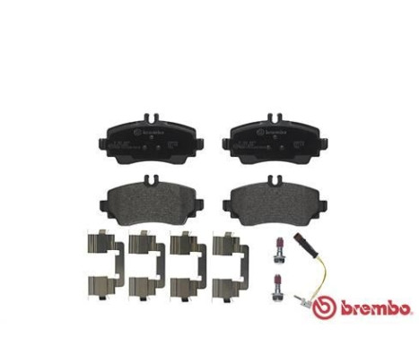 Brake Pad Set, disc brake P 50 047 Brembo, Image 2