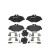 Brake Pad Set, disc brake P 50 049 Brembo, Thumbnail 3