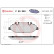 Brake Pad Set, disc brake P 50 050 Brembo, Thumbnail 3