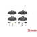 Brake Pad Set, disc brake P 50 051 Brembo, Thumbnail 2