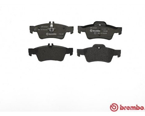 Brake Pad Set, disc brake P 50 052 Brembo, Image 2