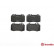 Brake Pad Set, disc brake P 50 053 Brembo, Thumbnail 2