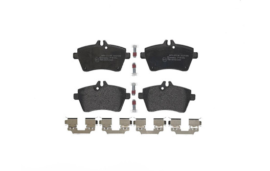 Brake Pad Set, disc brake P 50 054 Brembo