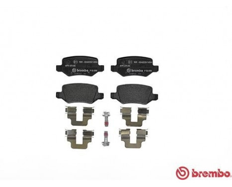 Brake Pad Set, disc brake P 50 058 Brembo, Image 3