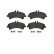 Brake Pad Set, disc brake P 50 060 Brembo, Thumbnail 3