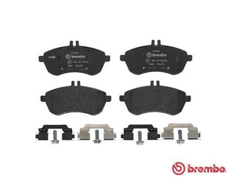 Brake pad set, disc brake P 50 070 Brembo