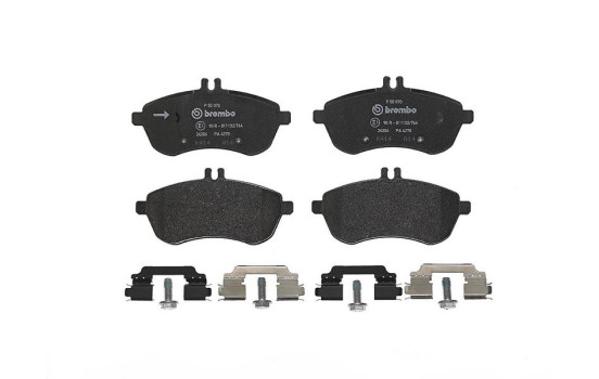 Brake pad set, disc brake P 50 070 Brembo, Image 2