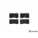 Brake Pad Set, disc brake P 50 077 Brembo, Thumbnail 2