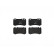 Brake Pad Set, disc brake P 50 077 Brembo, Thumbnail 3